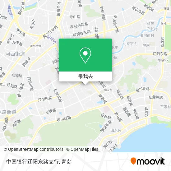 中国银行辽阳东路支行地图