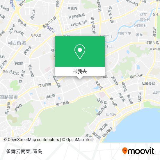 雀舞云南菜地图