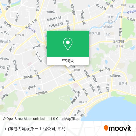 山东电力建设第三工程公司地图