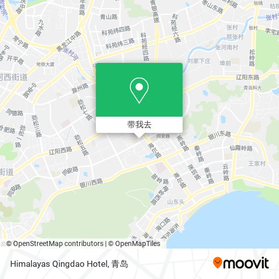Himalayas Qingdao Hotel地图