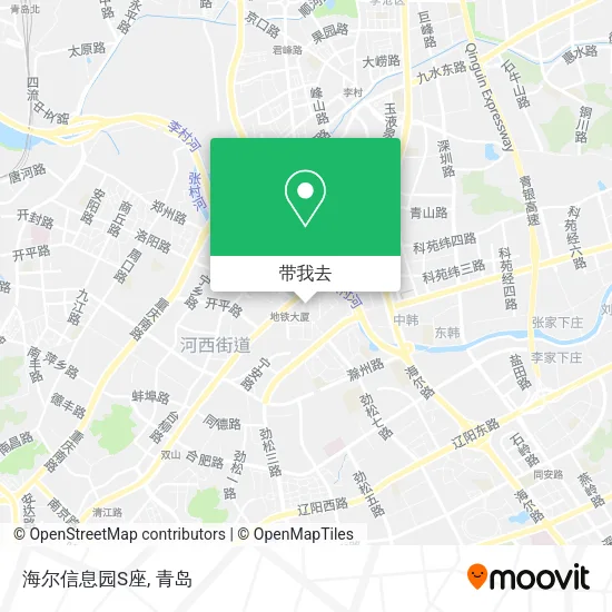 海尔信息园S座地图
