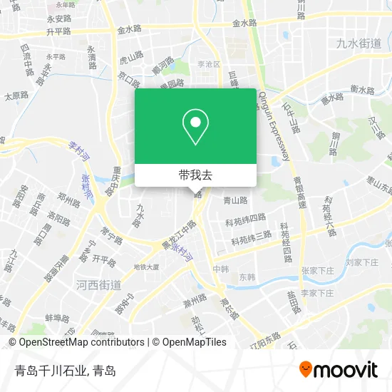 青岛千川石业地图