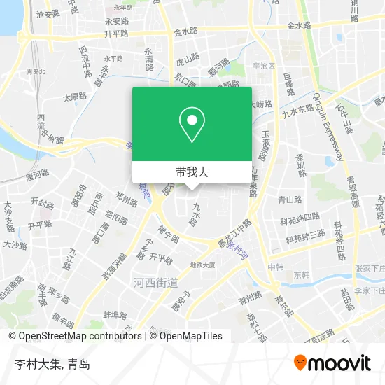 李村大集地图