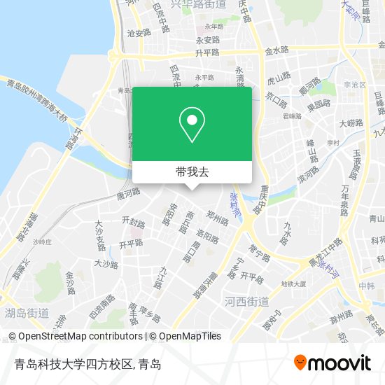 青岛科技大学四方校区地图
