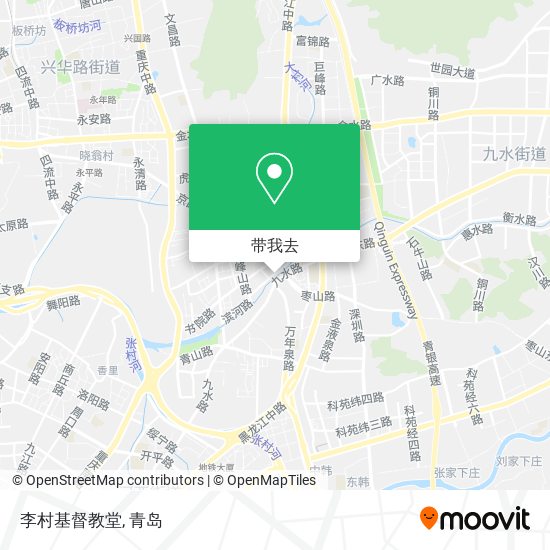 李村基督教堂地图
