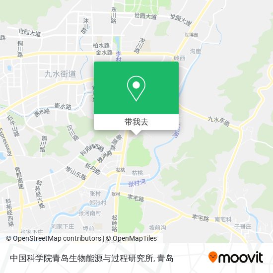 中国科学院青岛生物能源与过程研究所地图