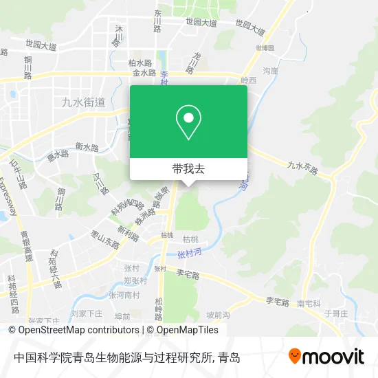 中国科学院青岛生物能源与过程研究所地图