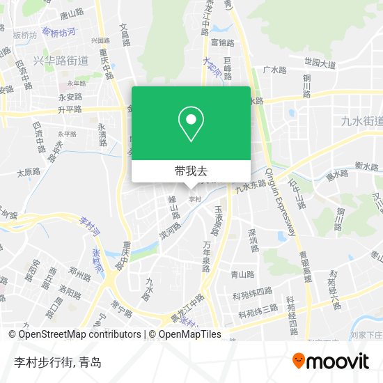 李村步行街地图