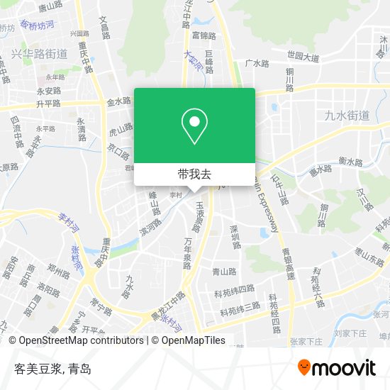 客美豆浆地图