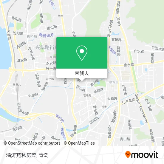 鸿涛苑私房菜地图