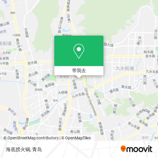 海底捞火锅地图