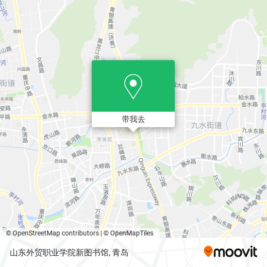 山东外贸职业学院新图书馆地图