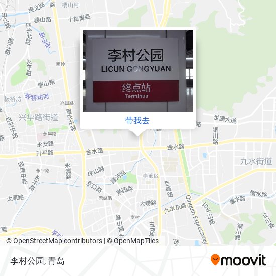 李村公园地图