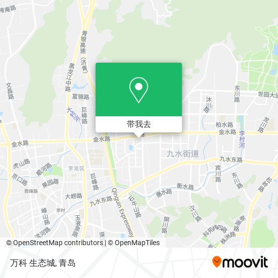 万科 生态城地图