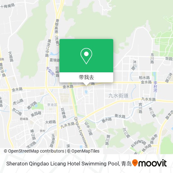 Sheraton Qingdao Licang Hotel Swimming Pool地图