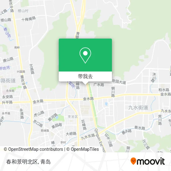 春和景明北区地图