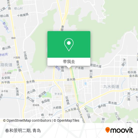 春和景明二期地图