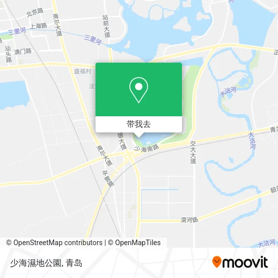 少海濕地公園地图