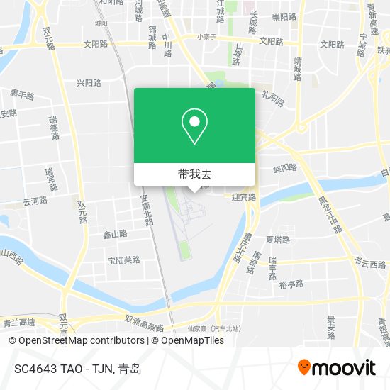 SC4643 TAO - TJN地图
