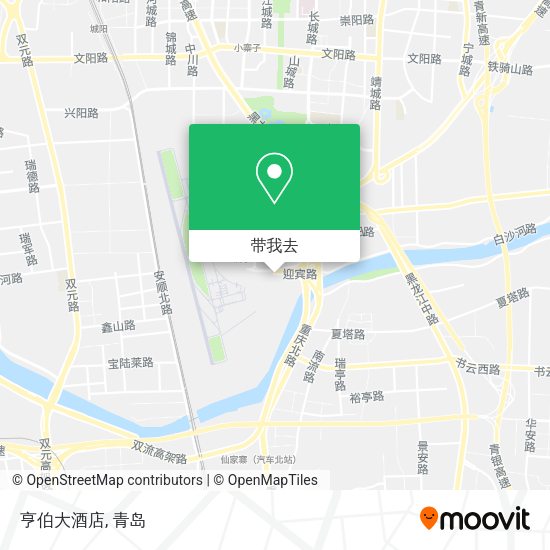 亨伯大酒店地图