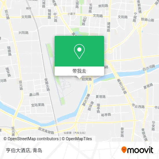 亨伯大酒店地图