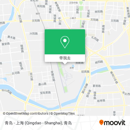 青岛 - 上海 (Qingdao - Shanghai)地图