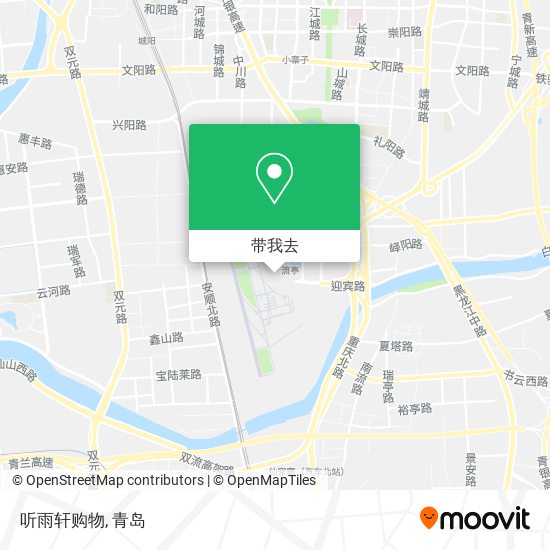 听雨轩购物地图
