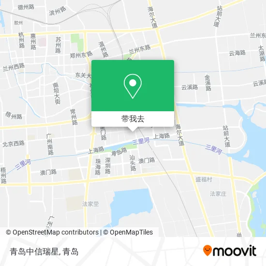 青岛中信瑞星地图