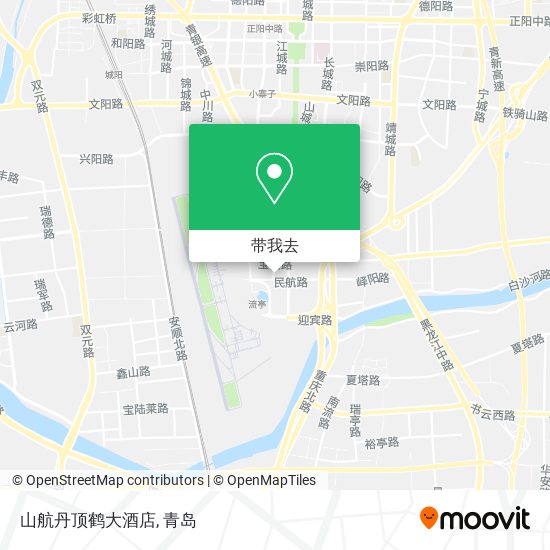 山航丹顶鹤大酒店地图