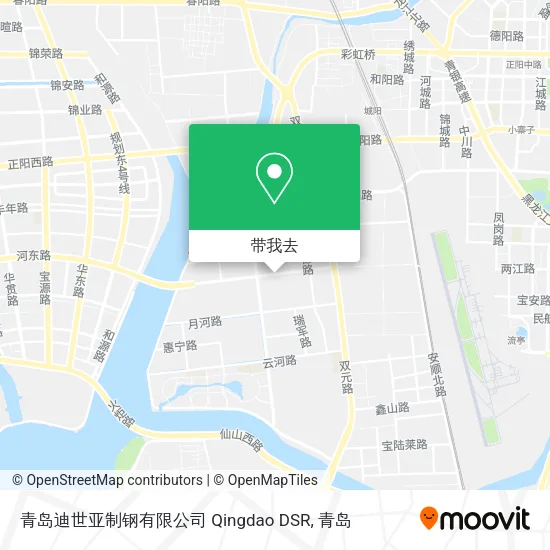 青岛迪世亚制钢有限公司 Qingdao DSR地图