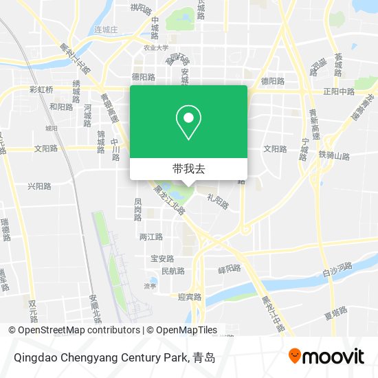 Qingdao Chengyang Century Park地图