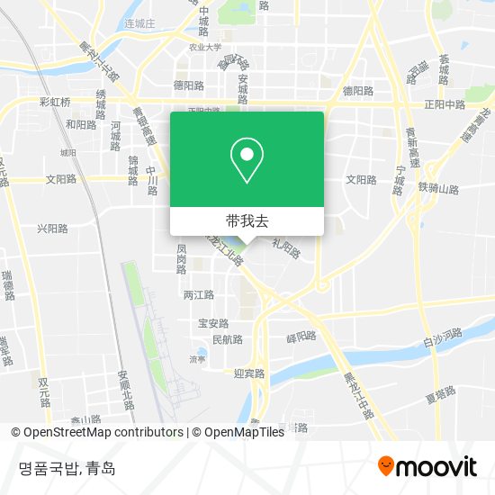 명품국밥地图