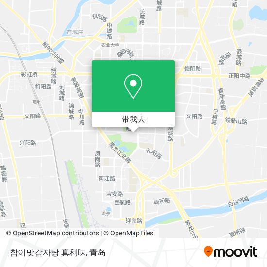 참이맛감자탕 真利味地图
