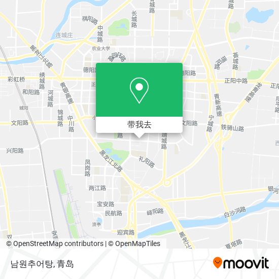 남원추어탕地图