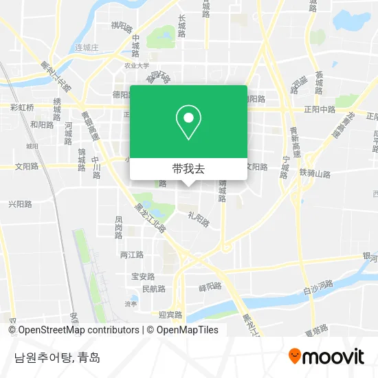 남원추어탕地图