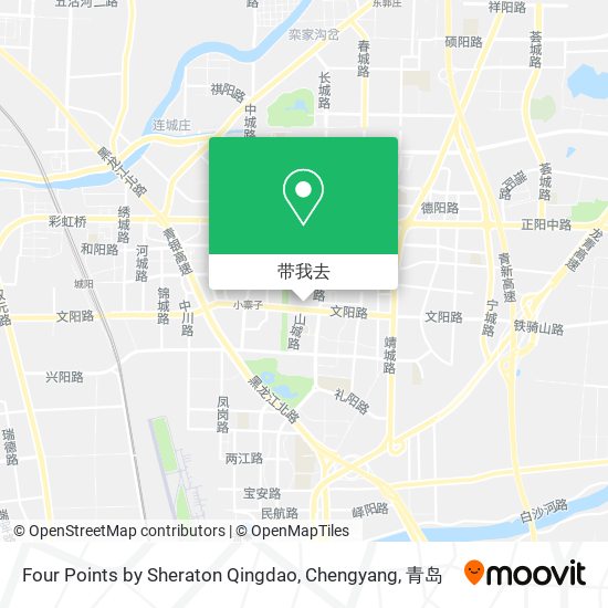 Four Points by Sheraton Qingdao, Chengyang地图