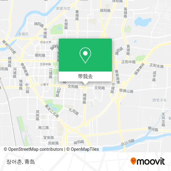 장어촌地图