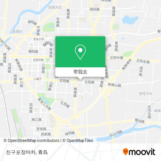 친구포장마차地图