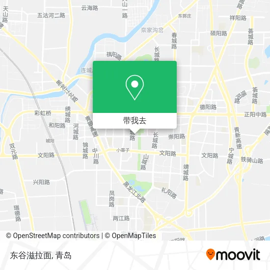 东谷滋拉面地图