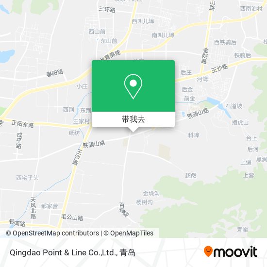 Qingdao Point & Line Co.,Ltd.地图