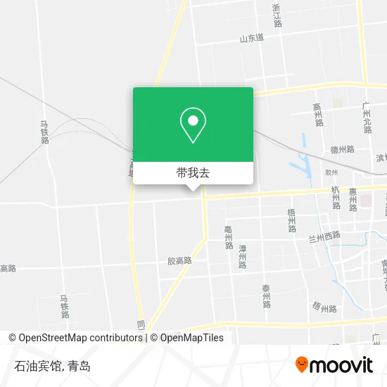 石油宾馆地图