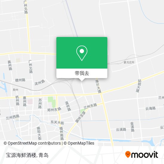 宝源海鮮酒楼地图