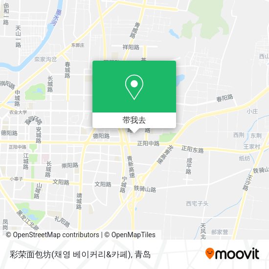 彩荣面包坊(채영 베이커리&카페)地图