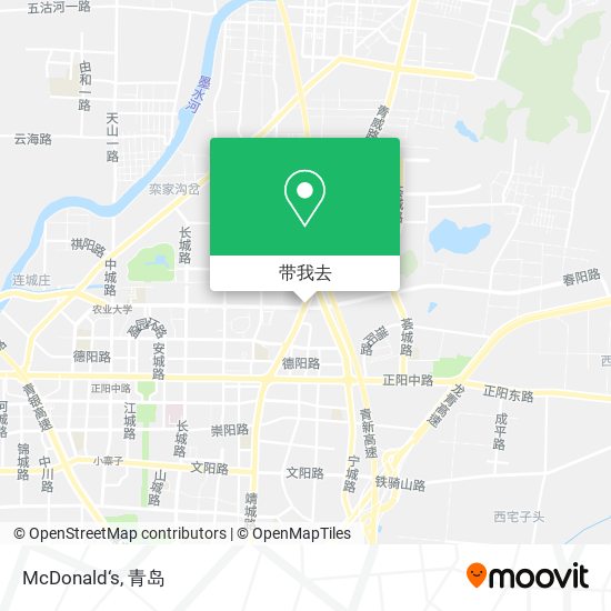 McDonald‘s地图