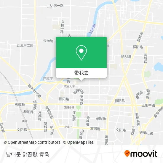 남대문 닭곰탕地图