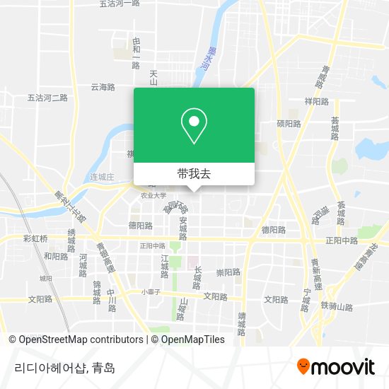 리디아헤어샵地图