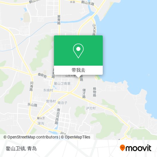 鳌山卫镇地图