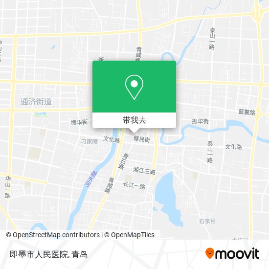 即墨市人民医院地图