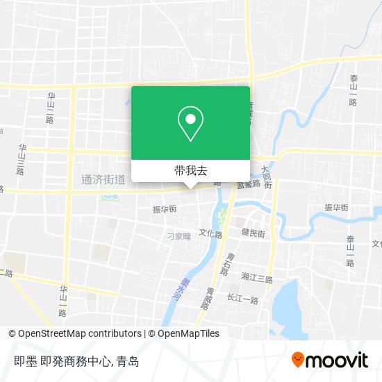 即墨 即発商務中心地图