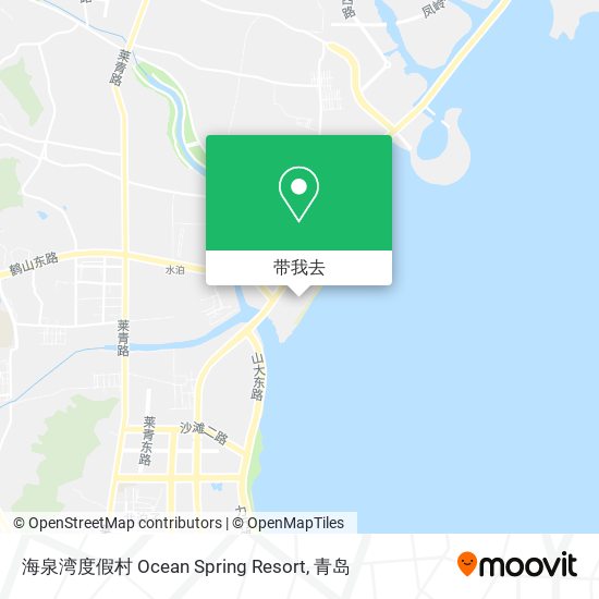 海泉湾度假村 Ocean Spring Resort地图